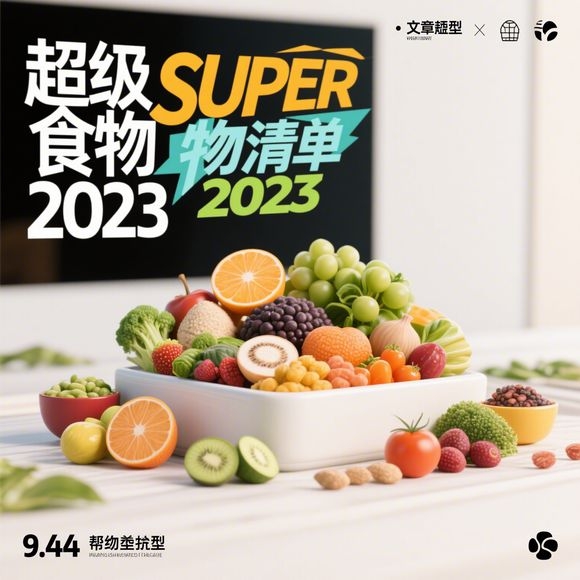 2023超级食物清单_这样吃出健康力_营养师私藏搭配指南