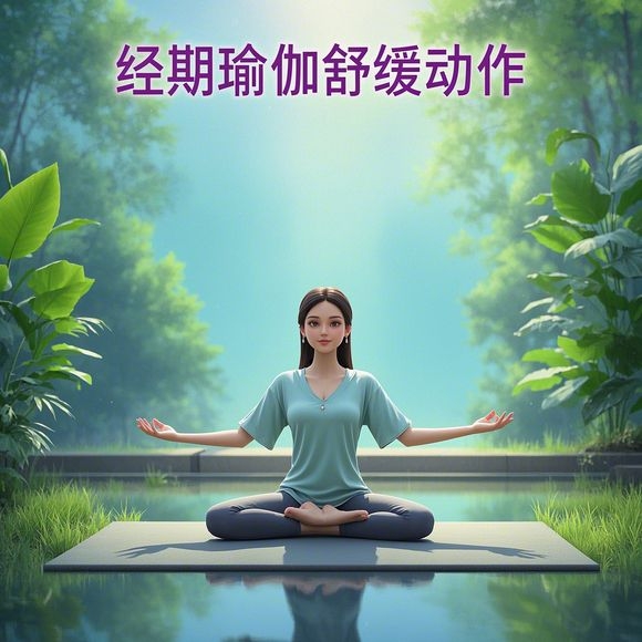 经期只能躺平?这5个瑜伽动作躺着缓解90%不适!
